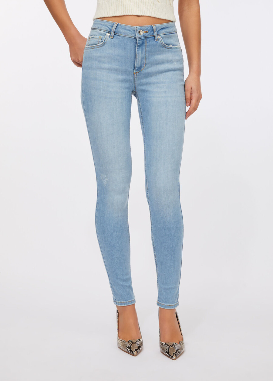 cropped skinny jeans