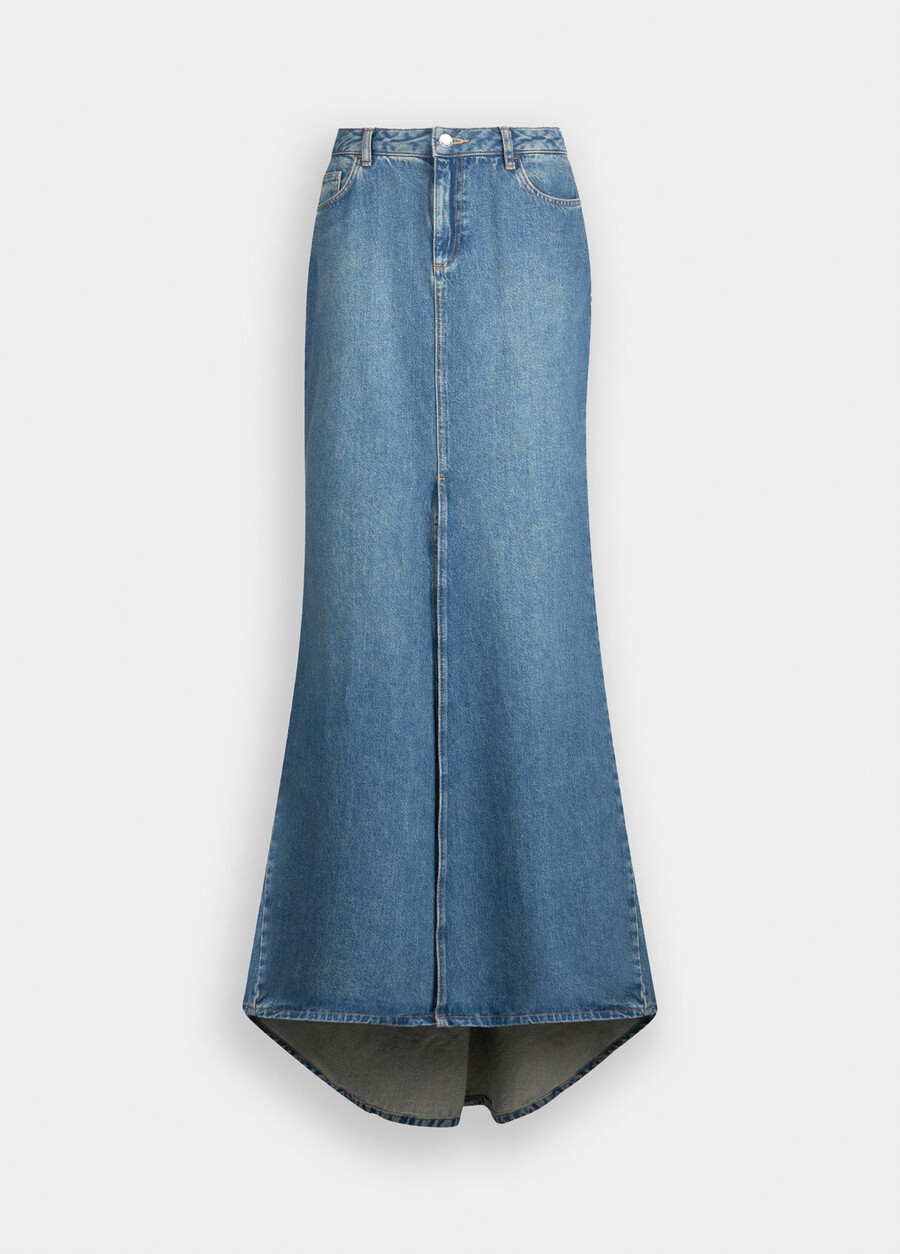 denim mermaid skirt