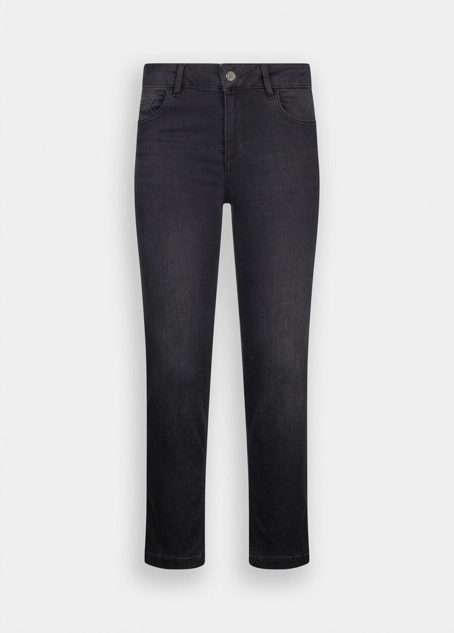 slim cropped jeans
