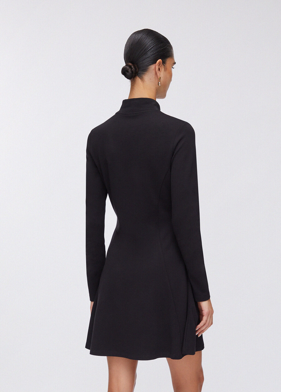 short milano stitch dress