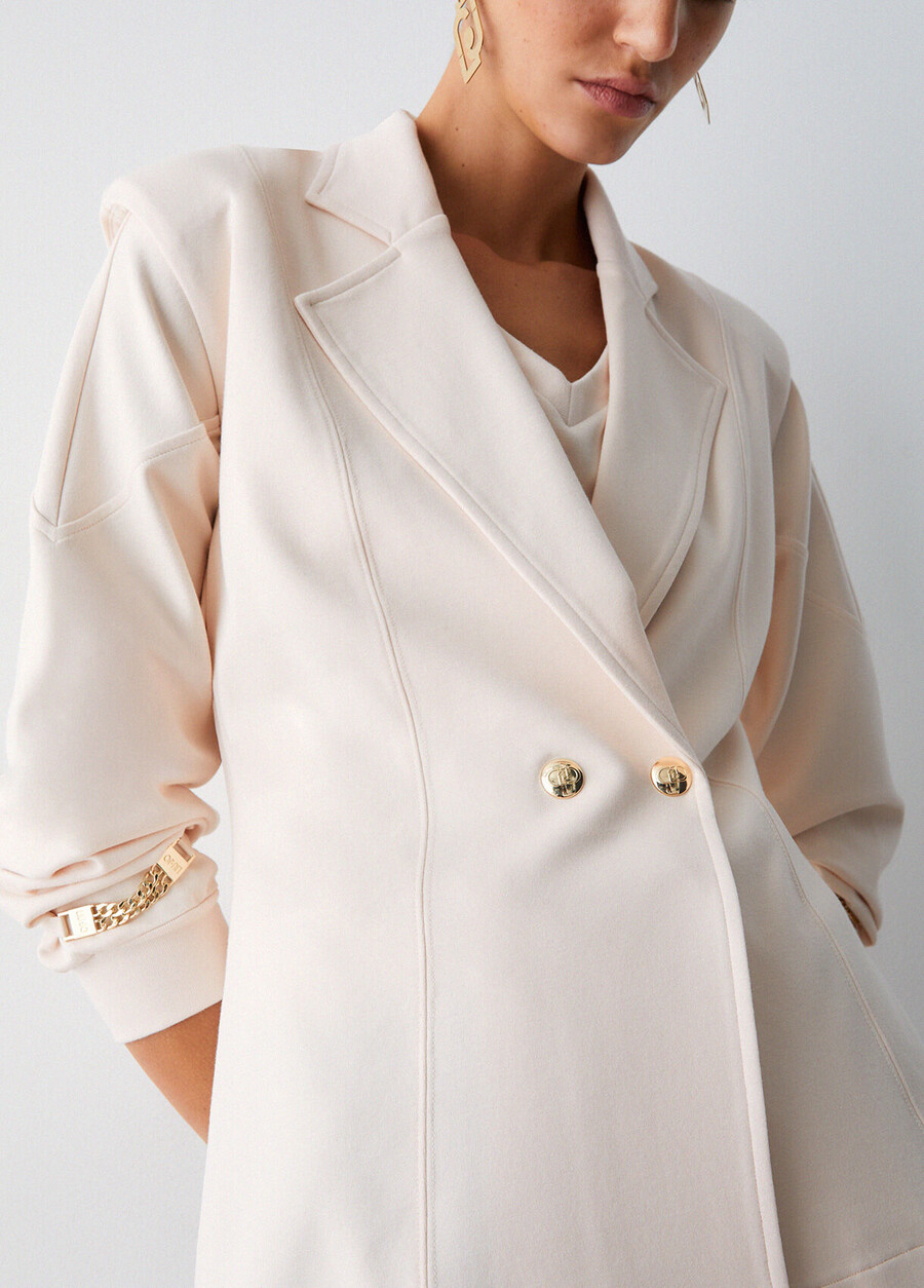 vest with padded shoulders