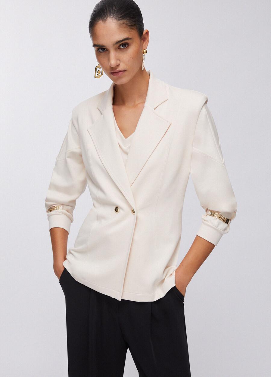 vest with padded shoulders