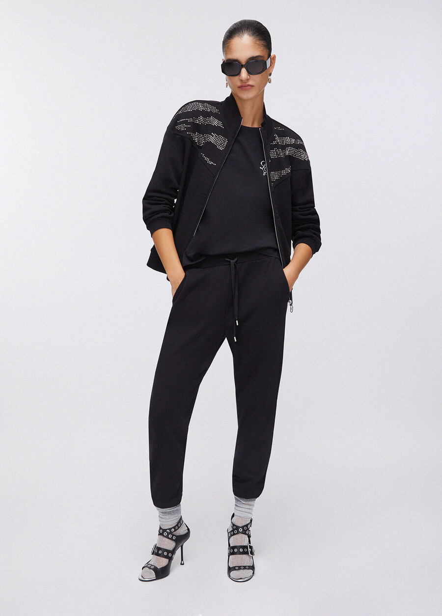fleece jogging bottoms