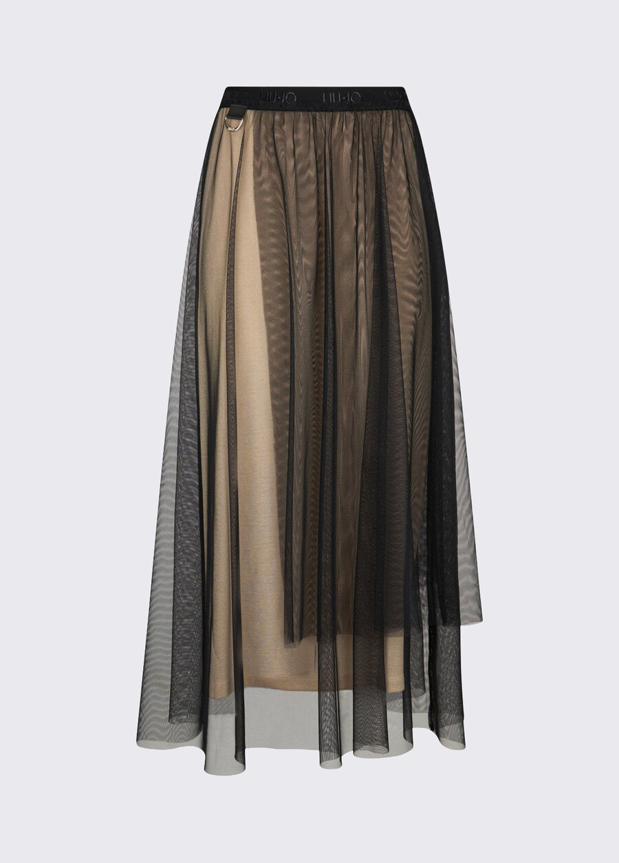 longline tulle skirt