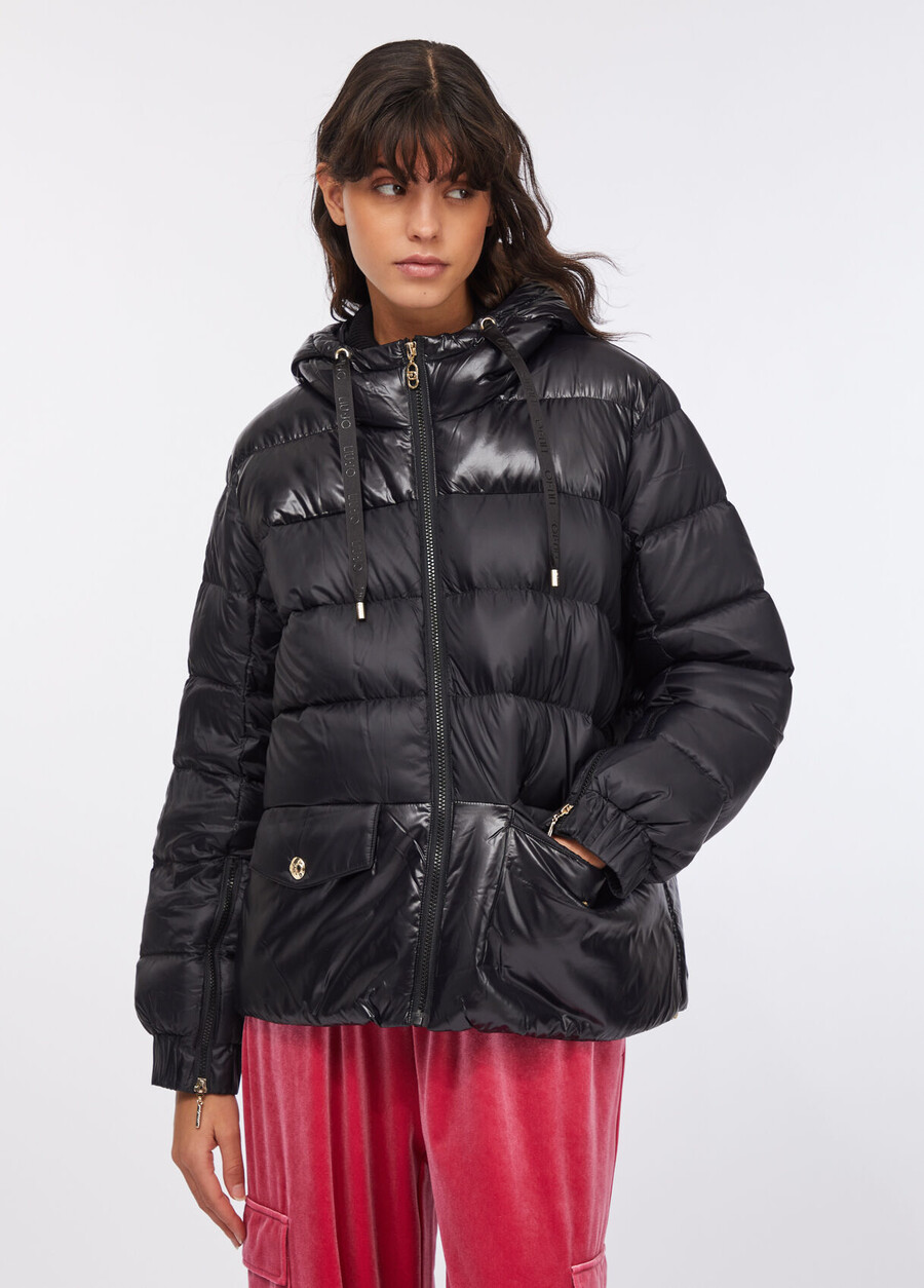 quilted nylon jacket