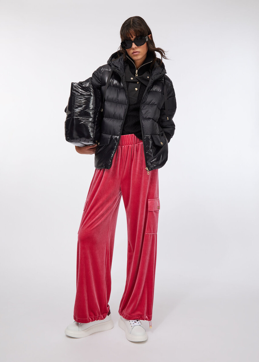 quilted nylon jacket