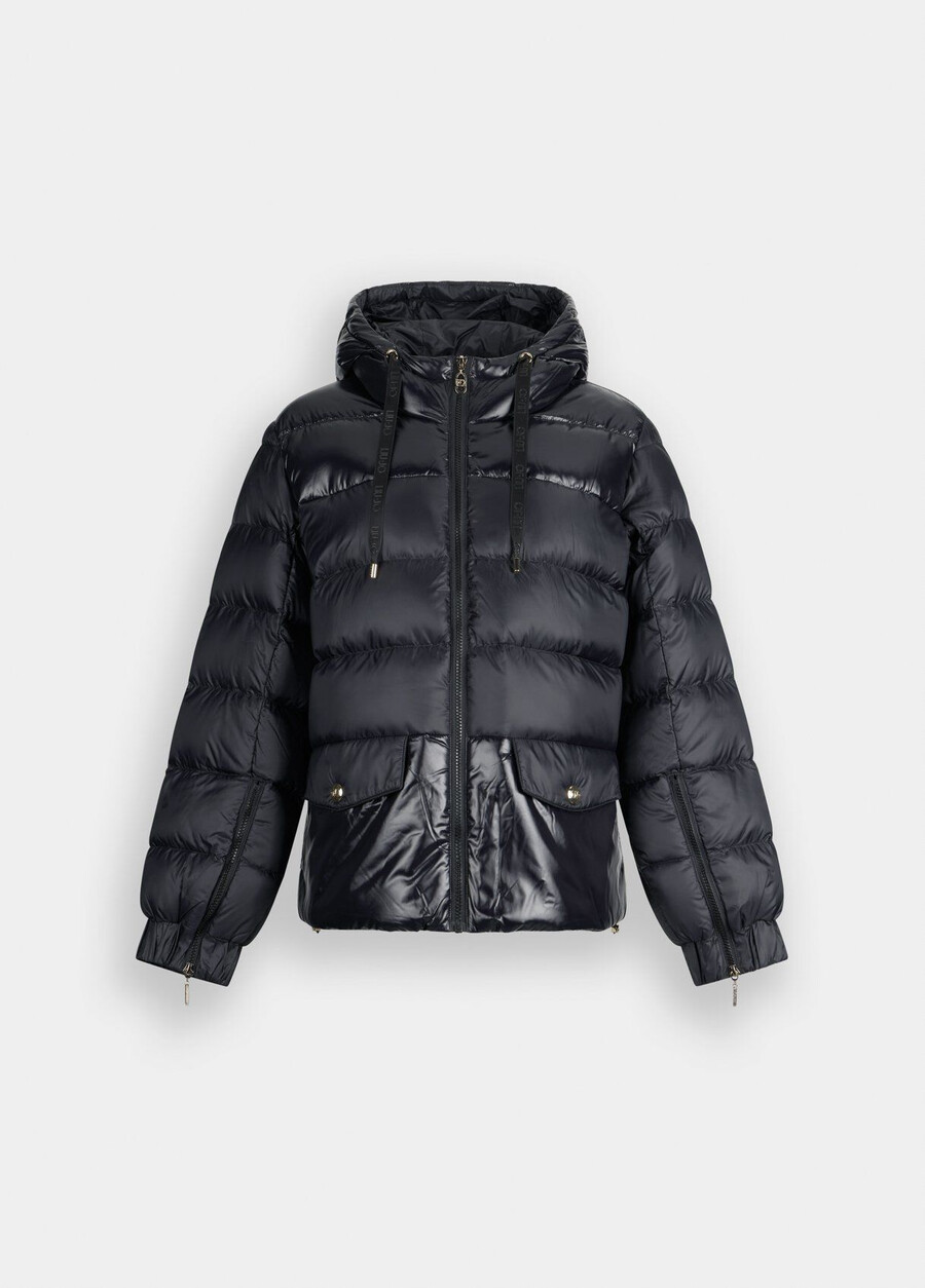 quilted nylon jacket