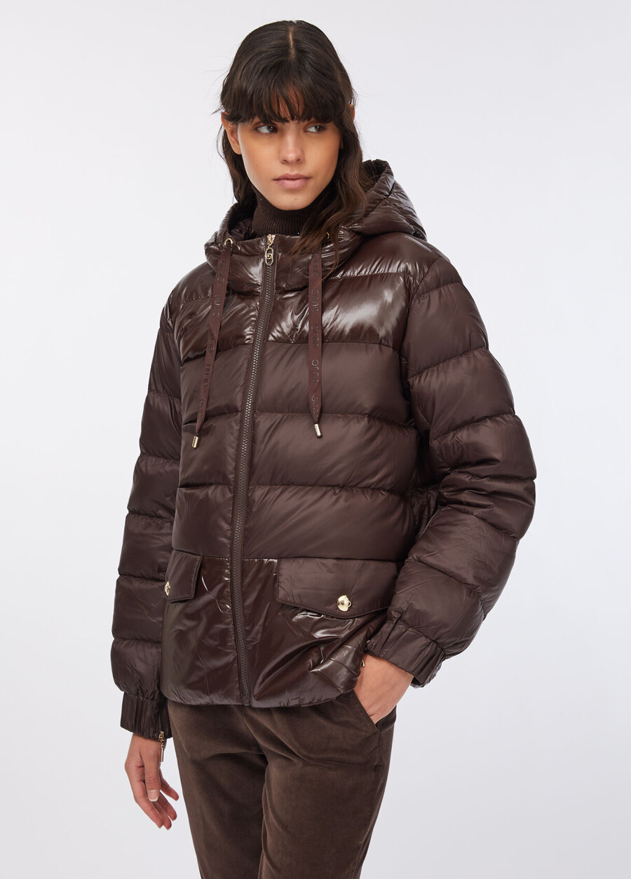 quilted nylon jacket