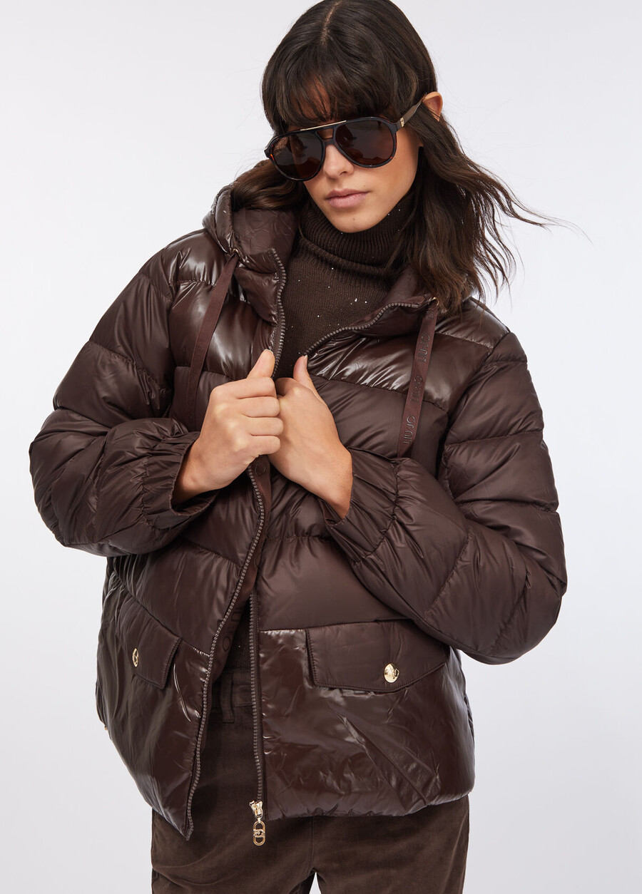 quilted nylon jacket