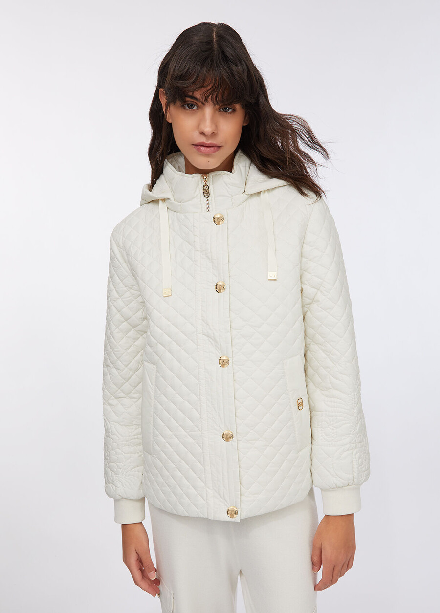 quilted nylon coat