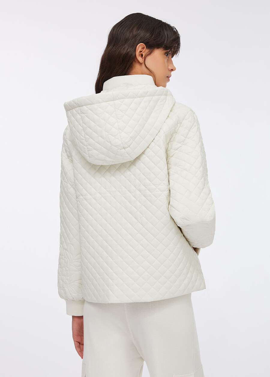 quilted nylon coat
