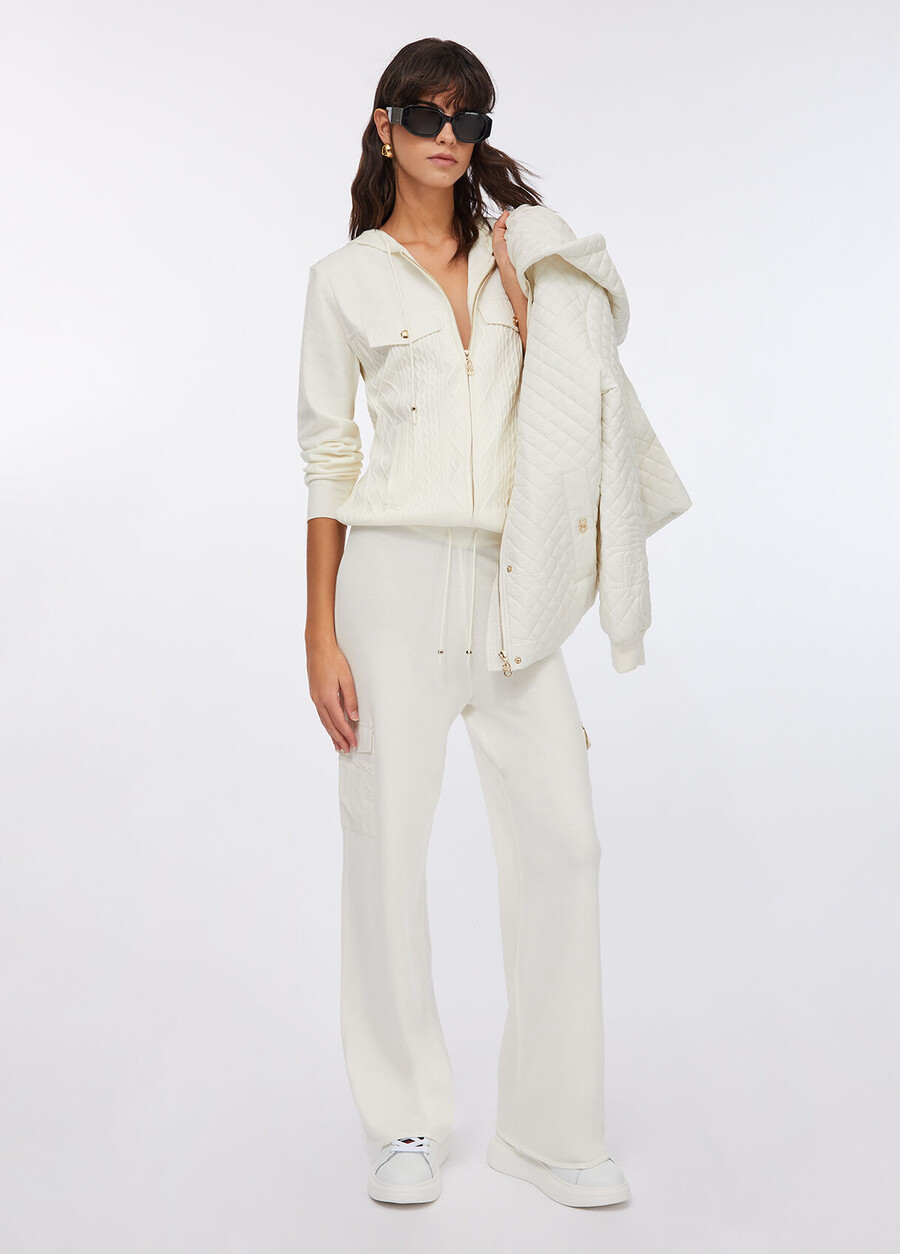 quilted nylon coat