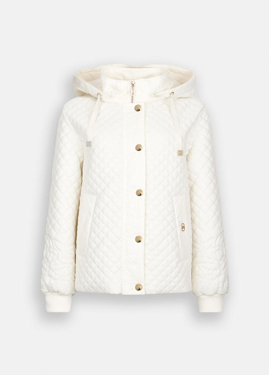 quilted nylon coat