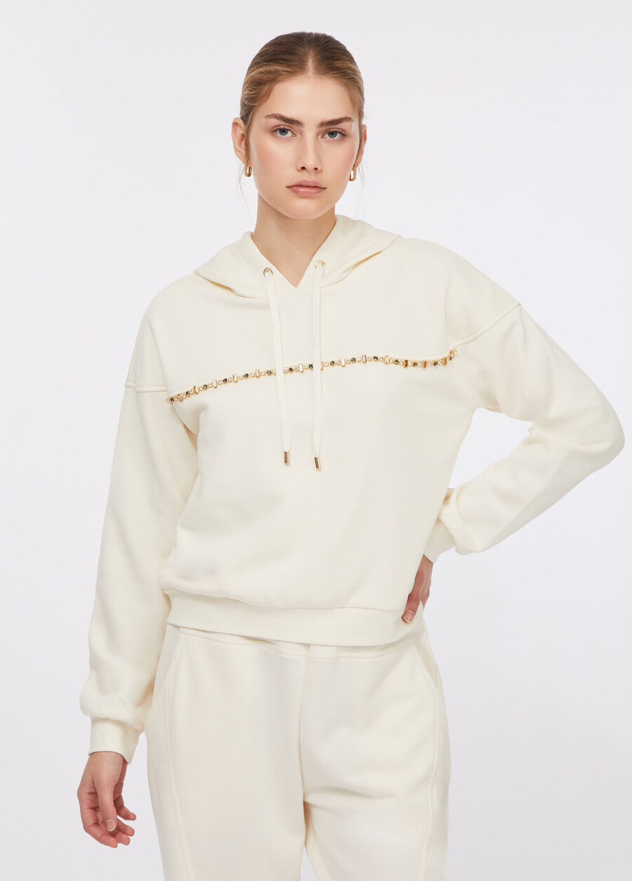 liu jo better hooded sweatshirt