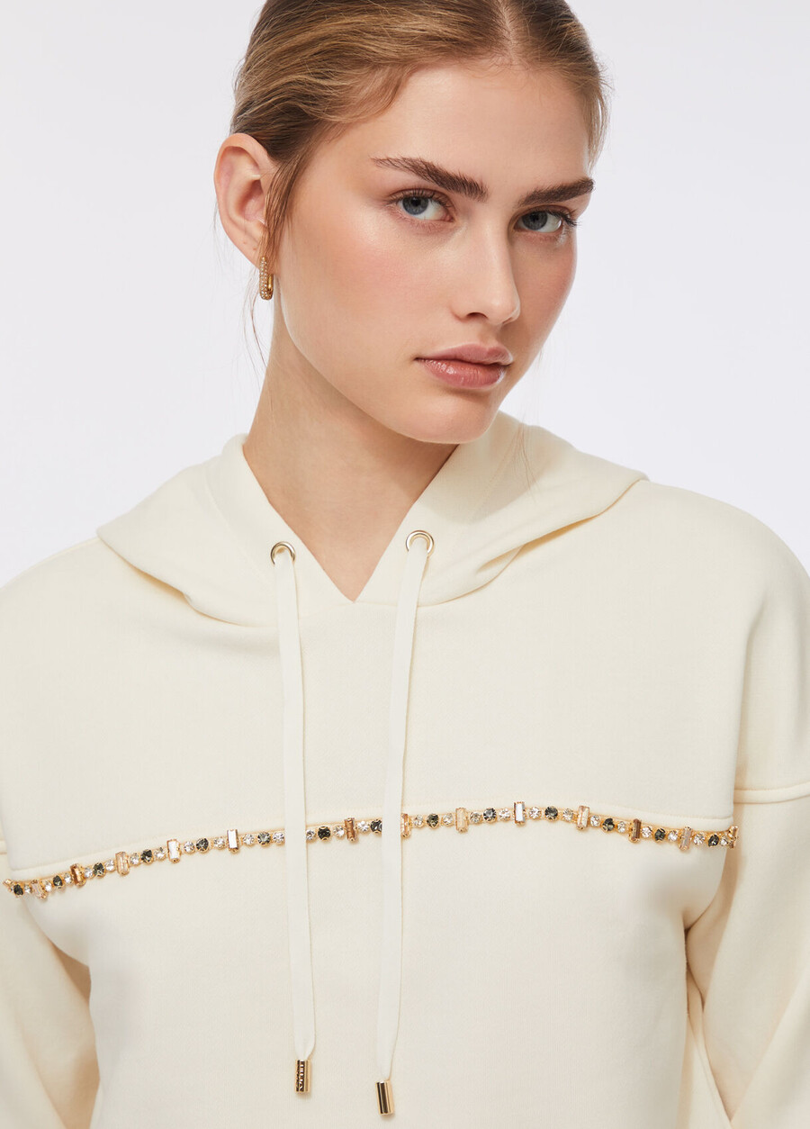 liu jo better hooded sweatshirt