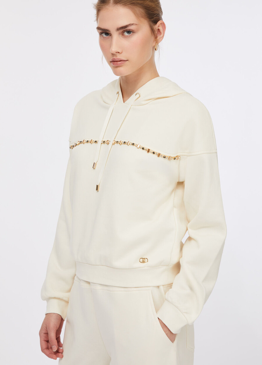 liu jo better hooded sweatshirt