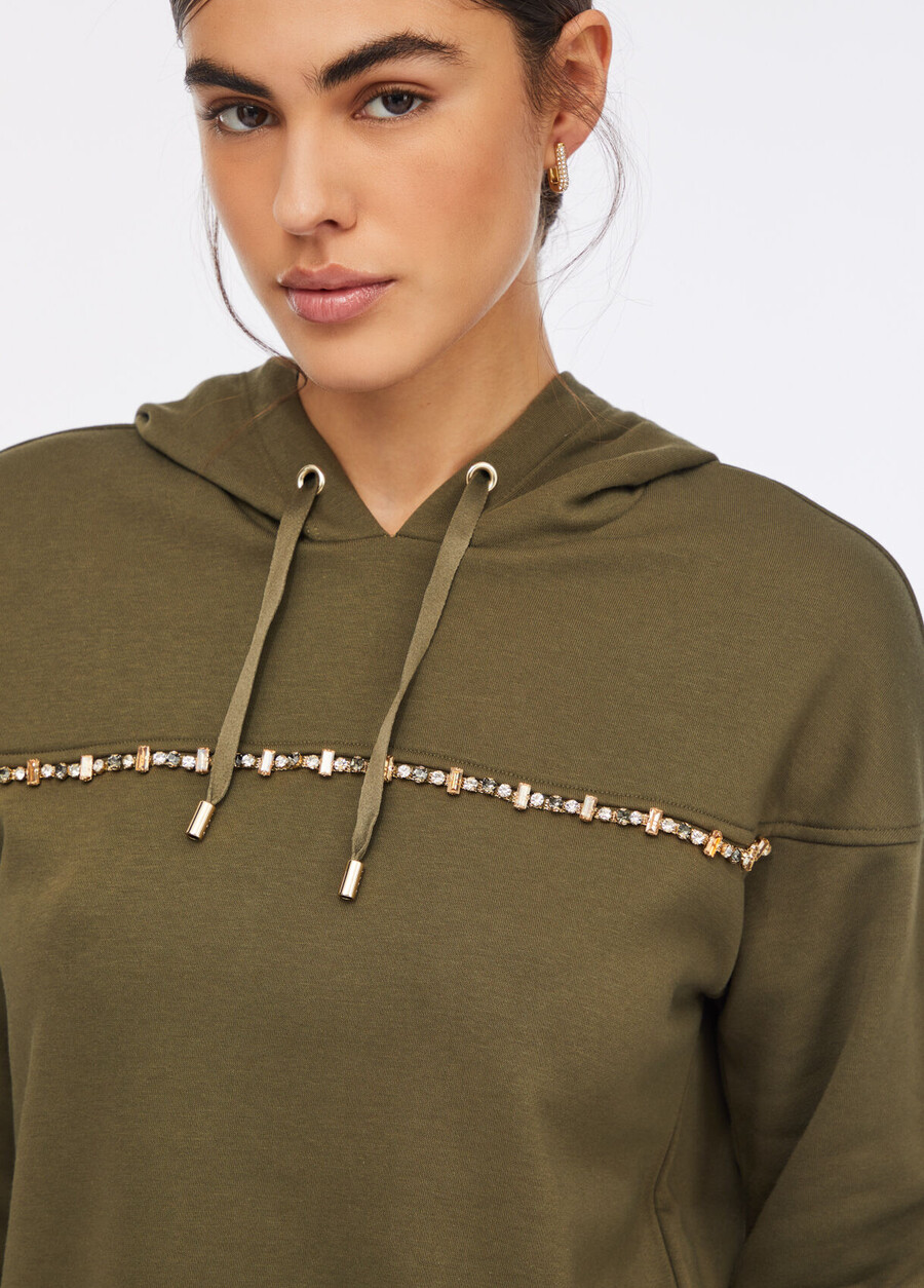 liu jo better hooded sweatshirt