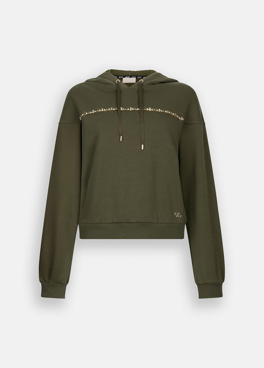 liu jo better hooded sweatshirt