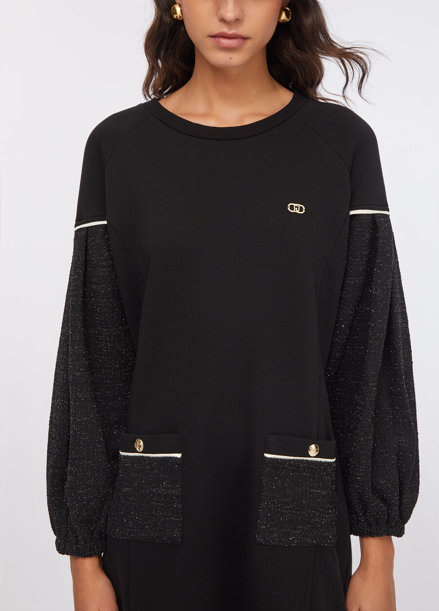 liu jo better fleece dress