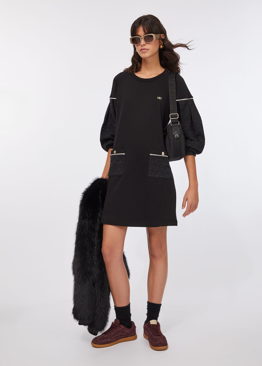 liu jo better fleece dress