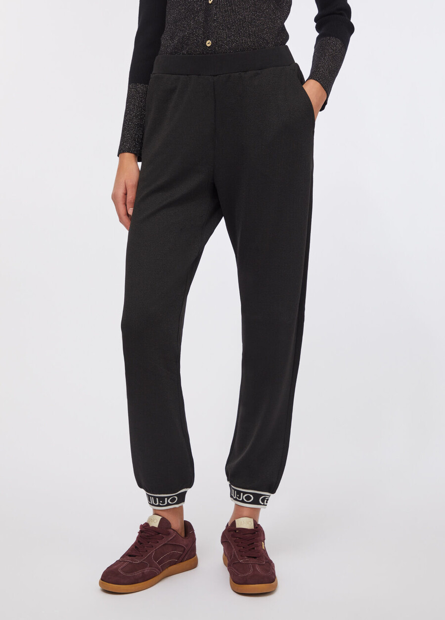 lurex joggers