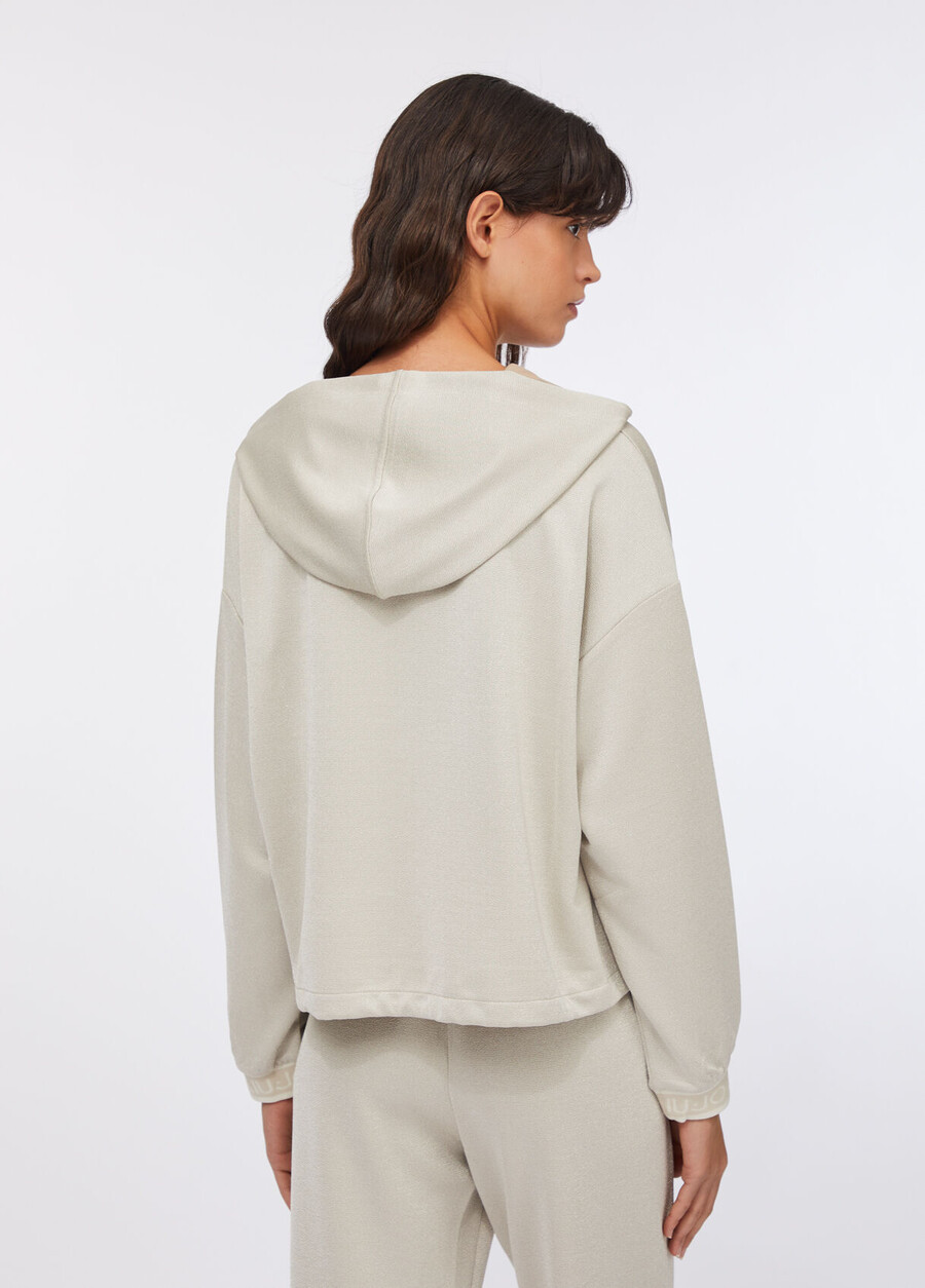 lurex hoodie
