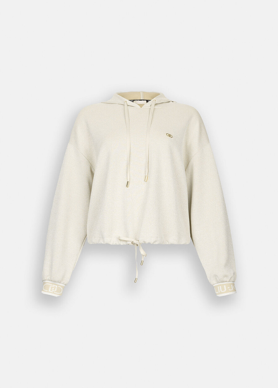 lurex hoodie