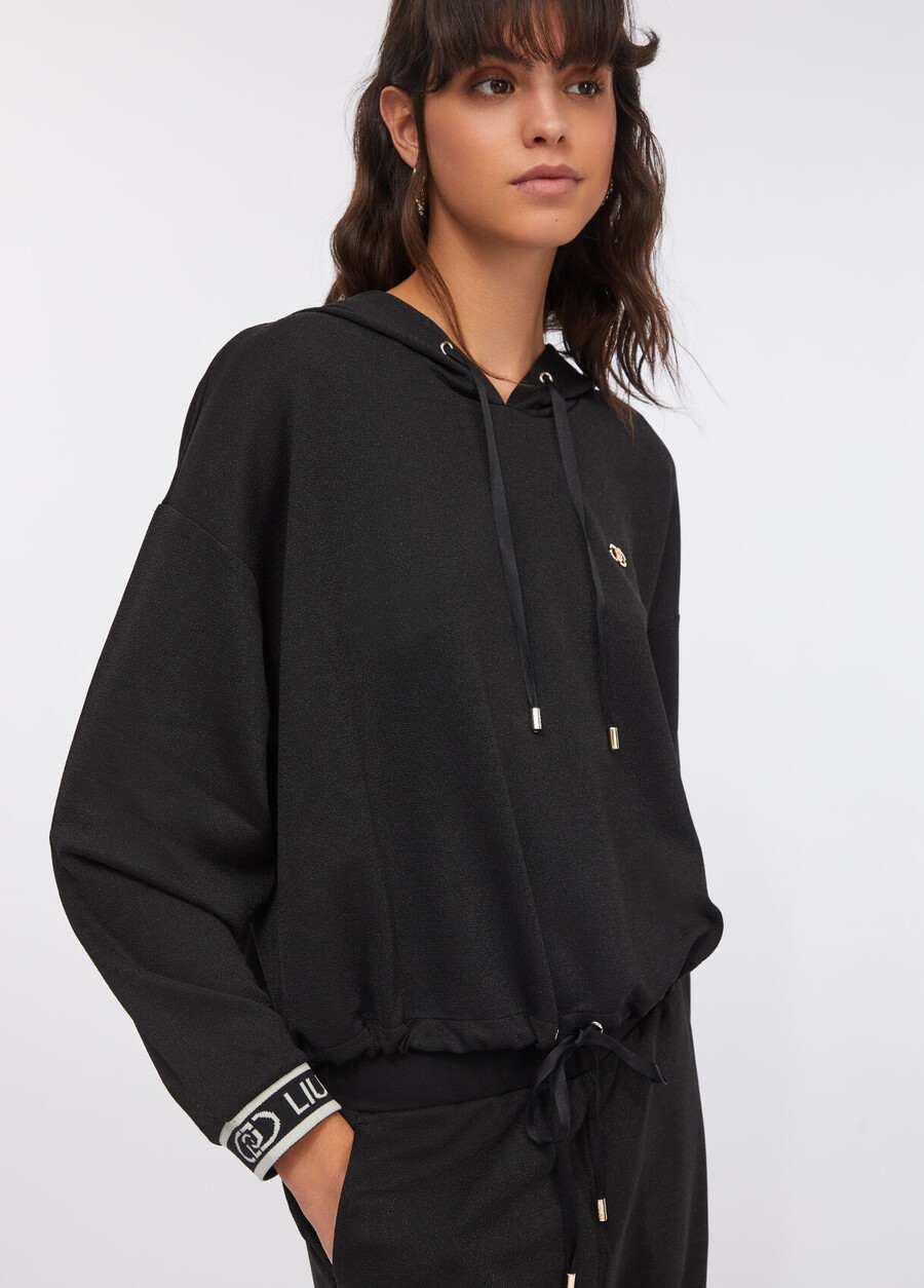 lurex hoodie