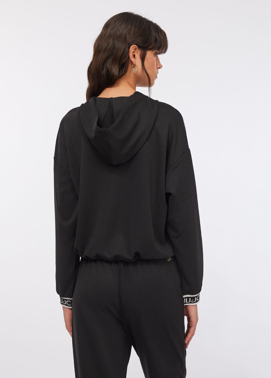 lurex hoodie