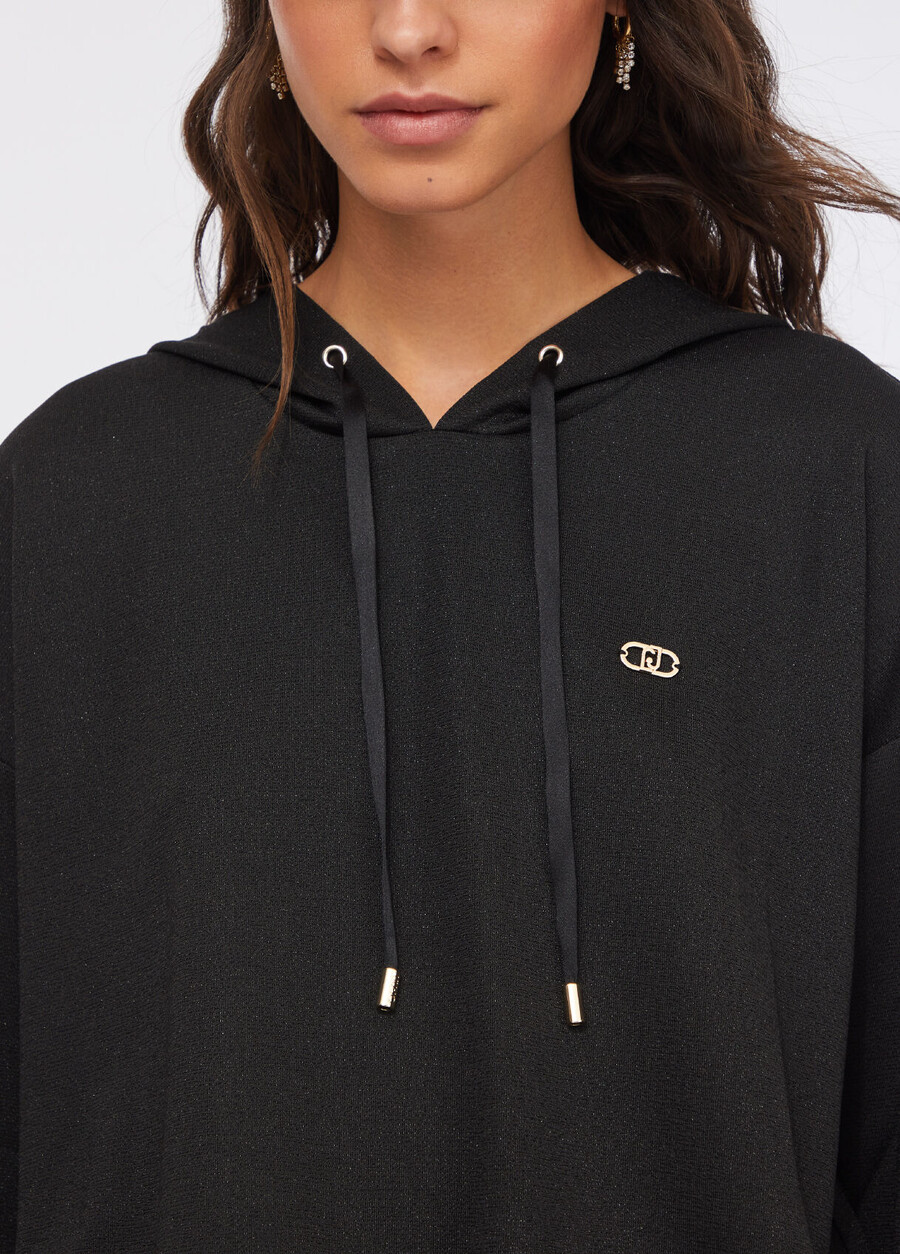 lurex hoodie