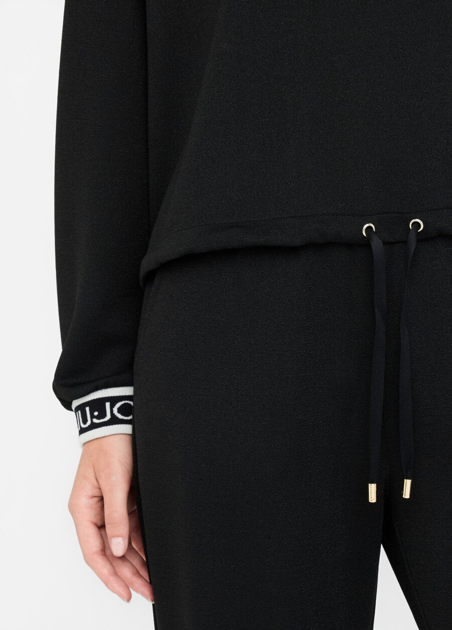 lurex hoodie