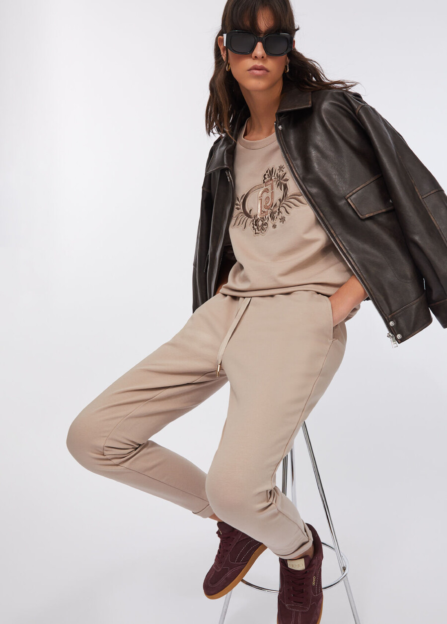 fleece jogging pants
