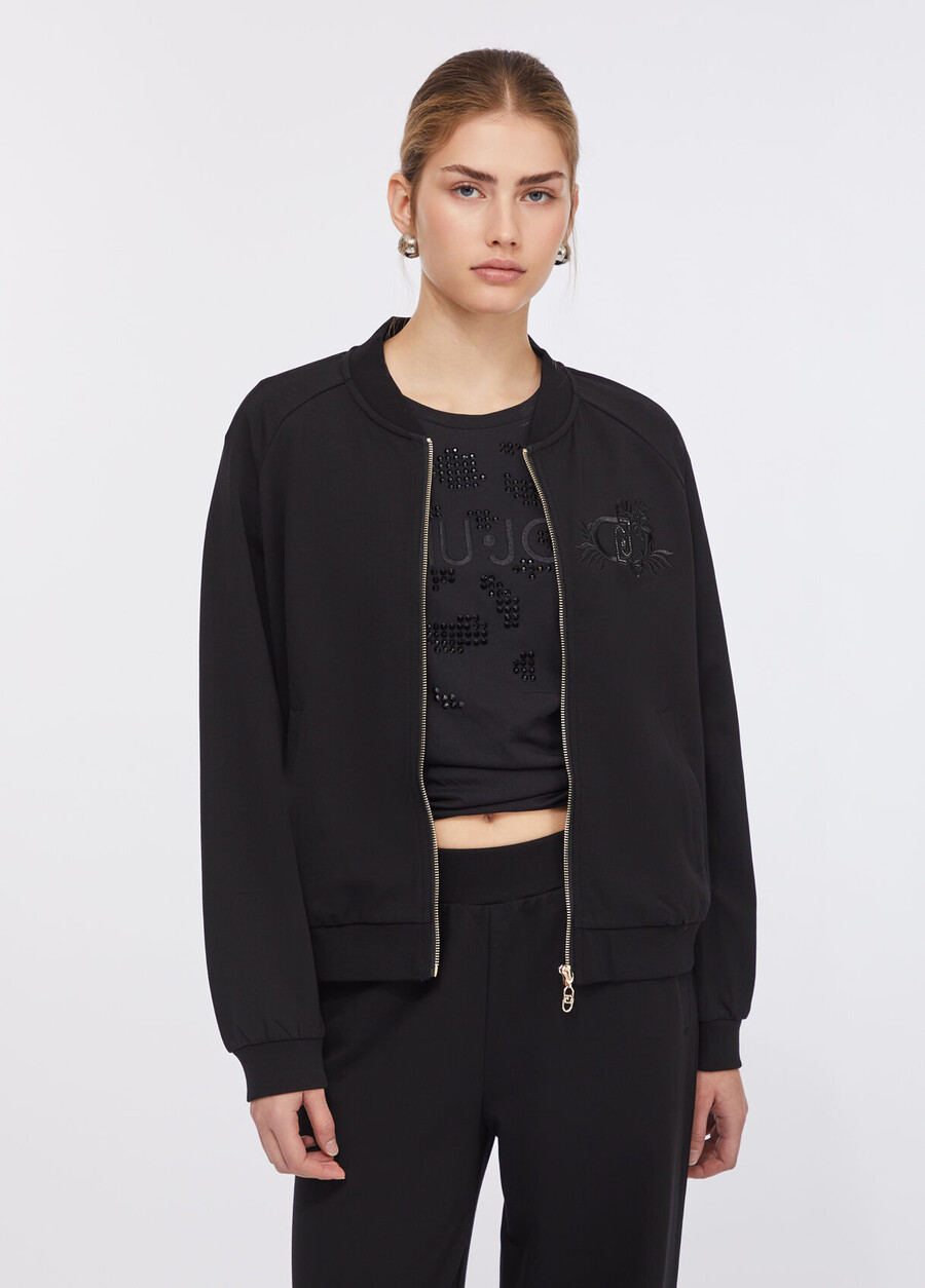 fleece bomber jacket