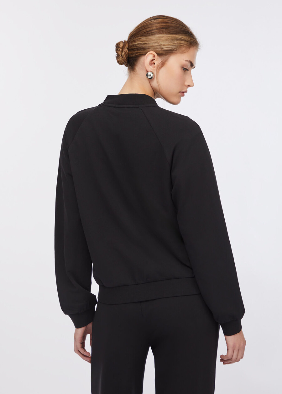 fleece bomber jacket