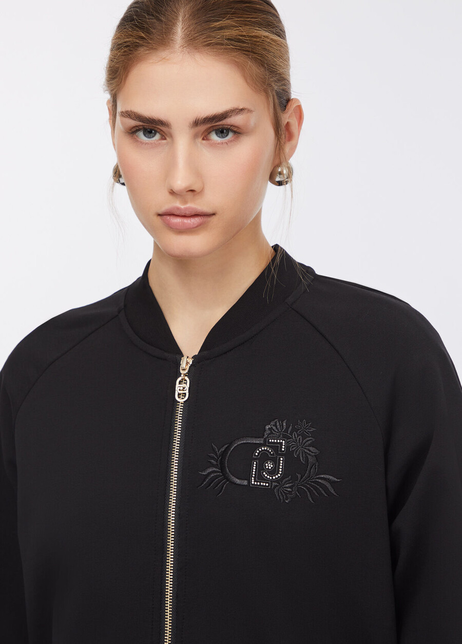 fleece bomber jacket