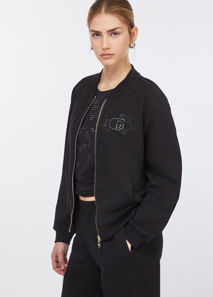 fleece bomber jacket