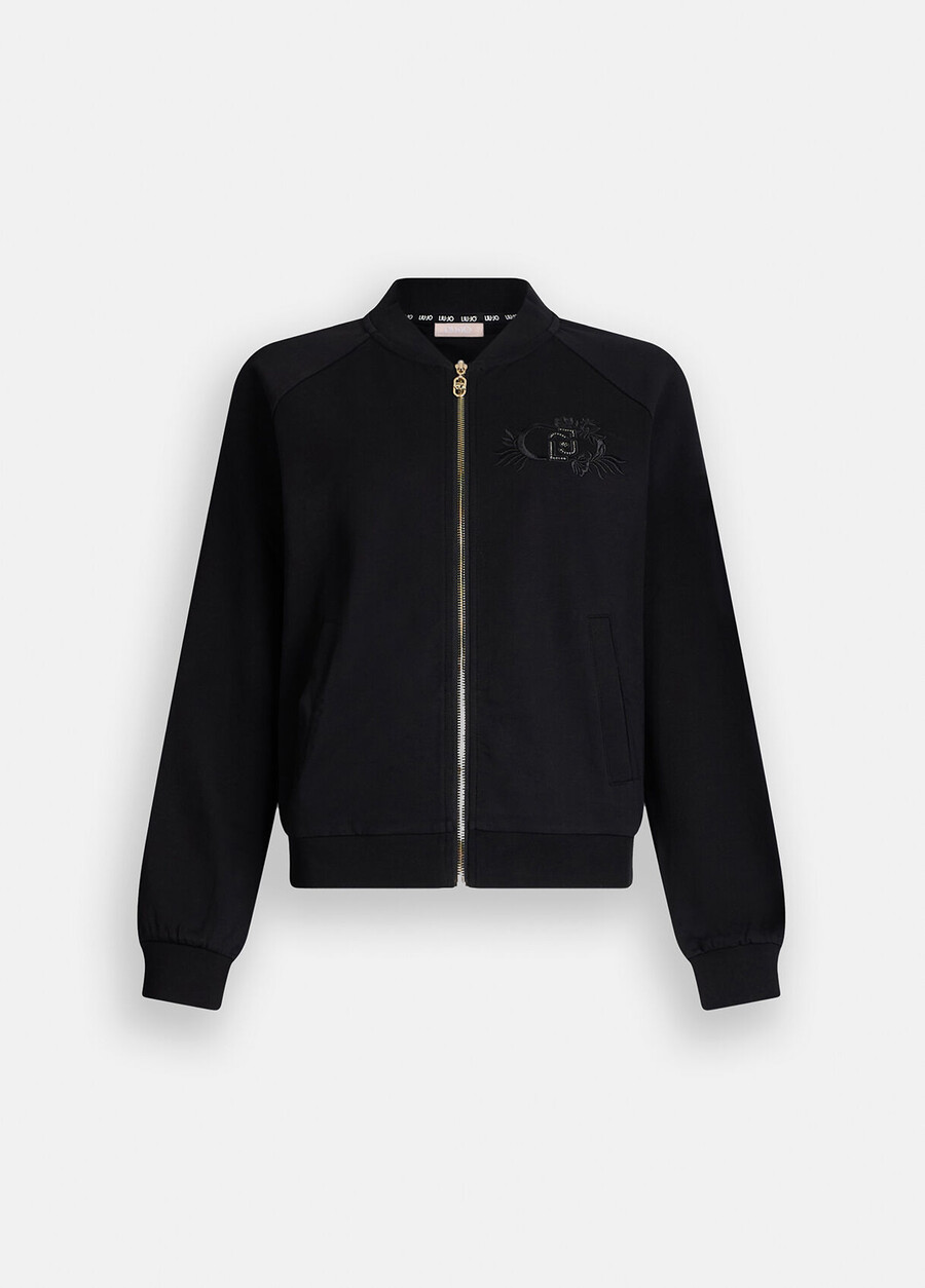 fleece bomber jacket