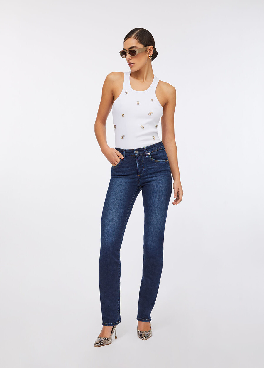 liu jo better straight jeans
