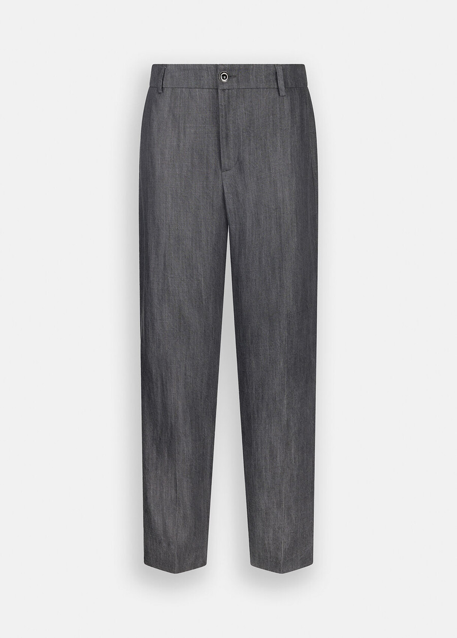 straight-leg jeans