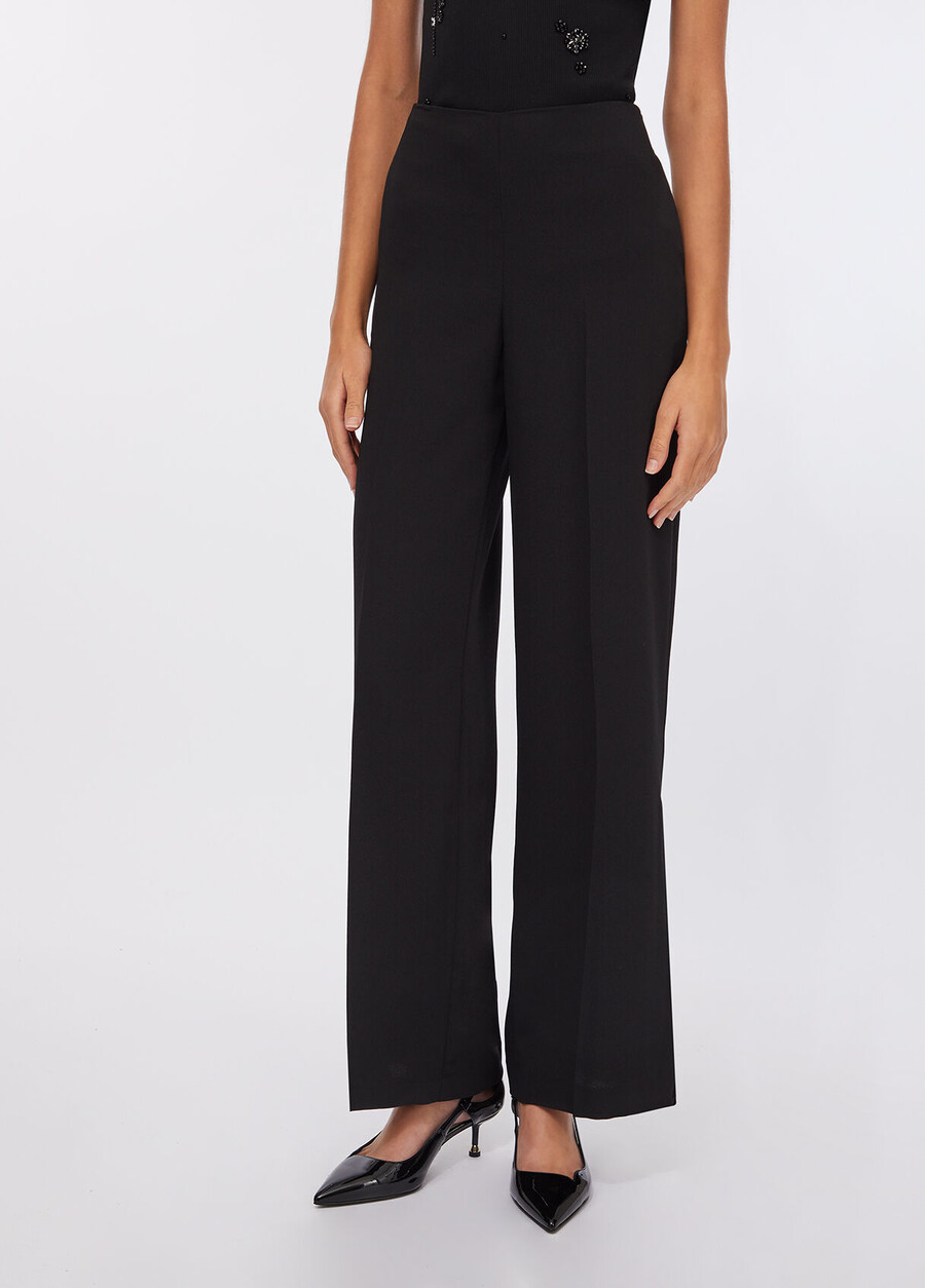 envers satin palazzo trousers
