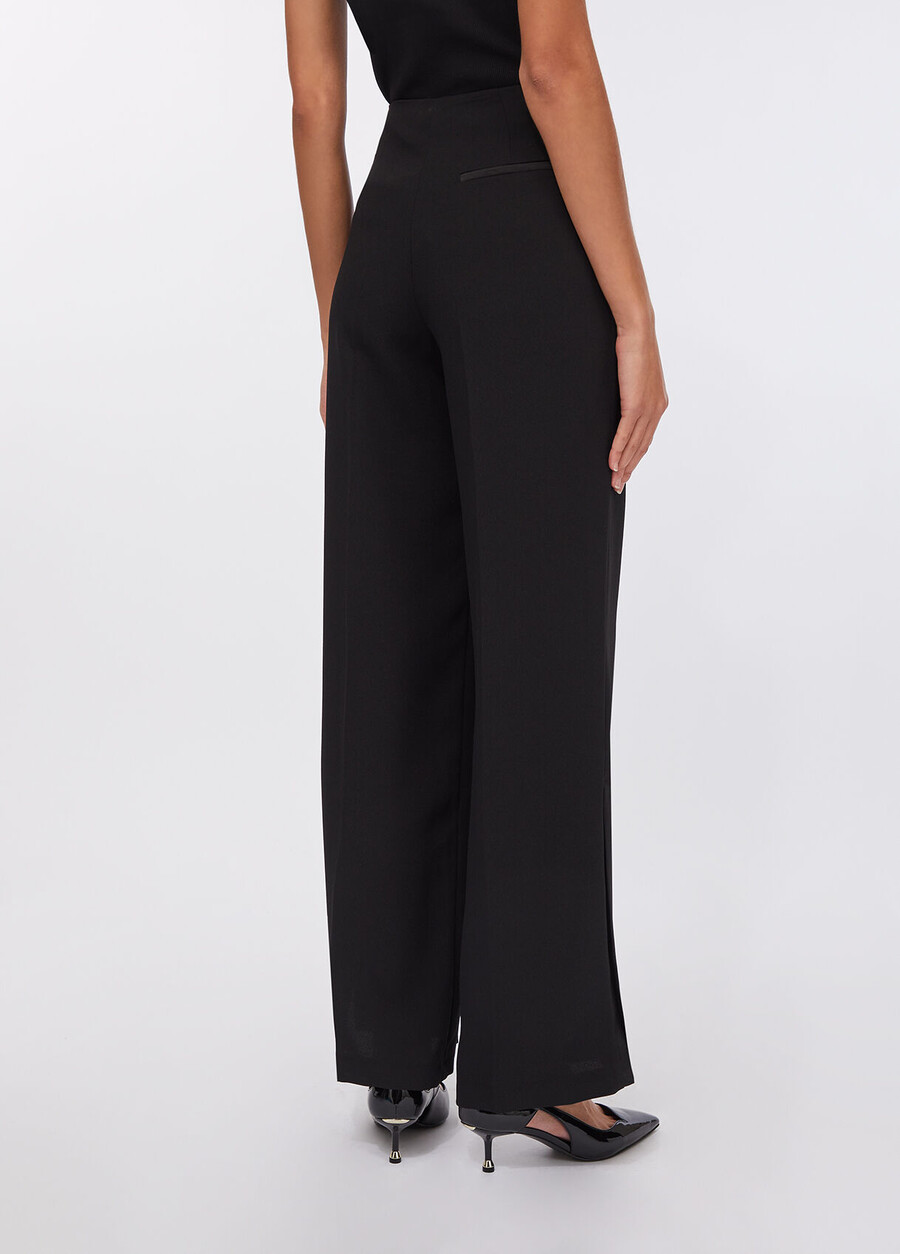 envers satin palazzo trousers
