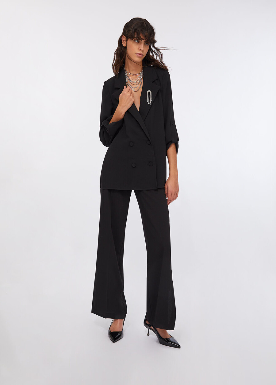 envers satin palazzo trousers