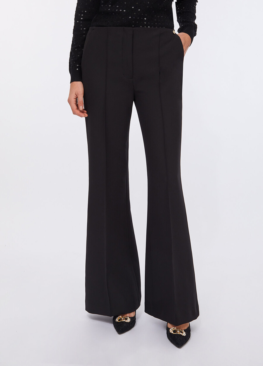 smart flared trousers
