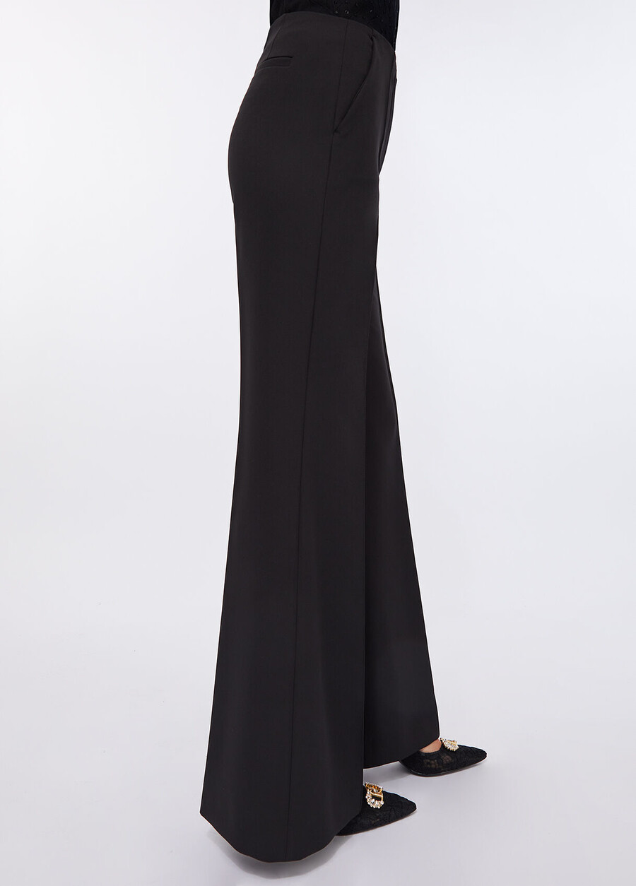smart flared trousers