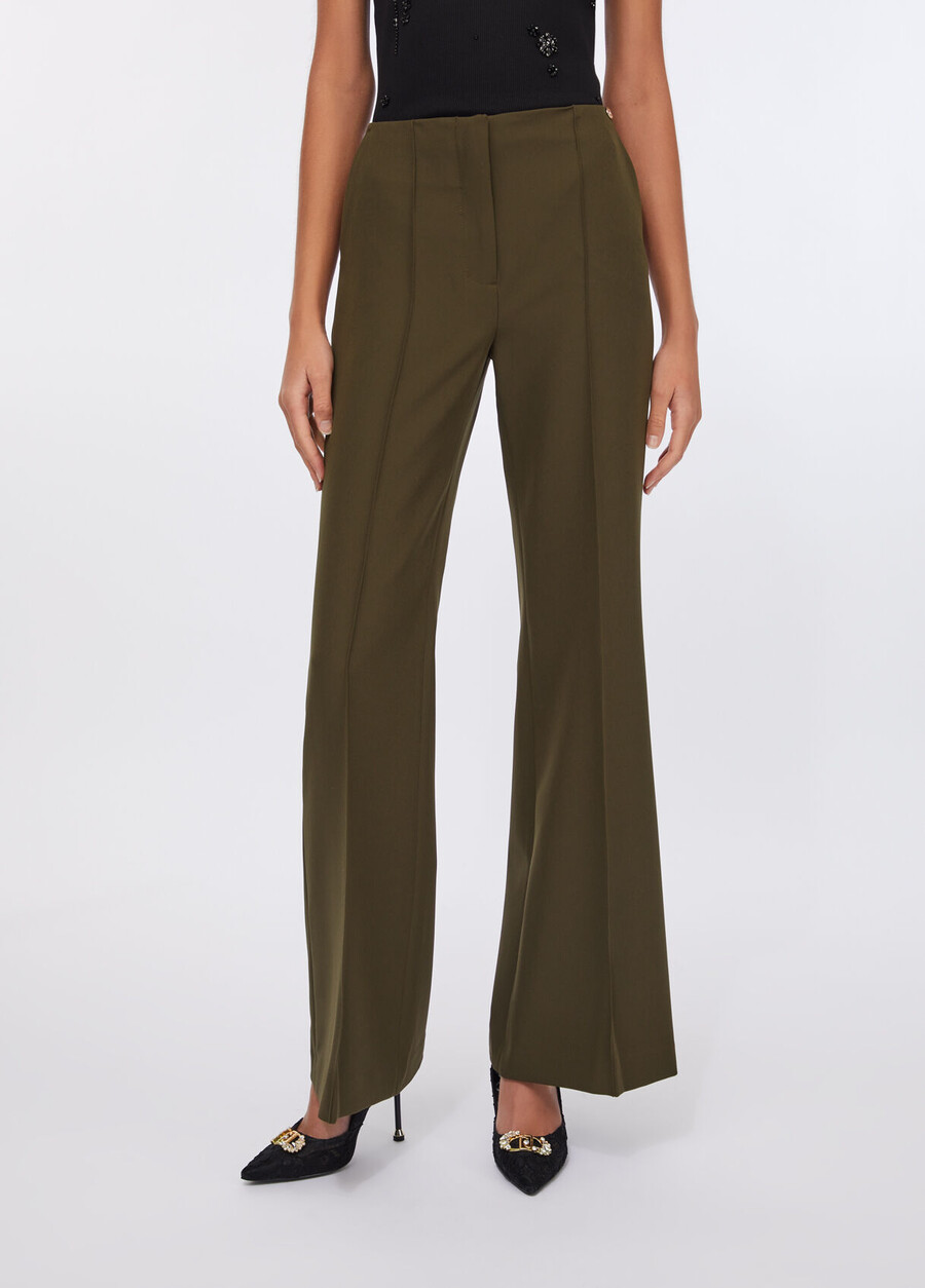 smart flared trousers
