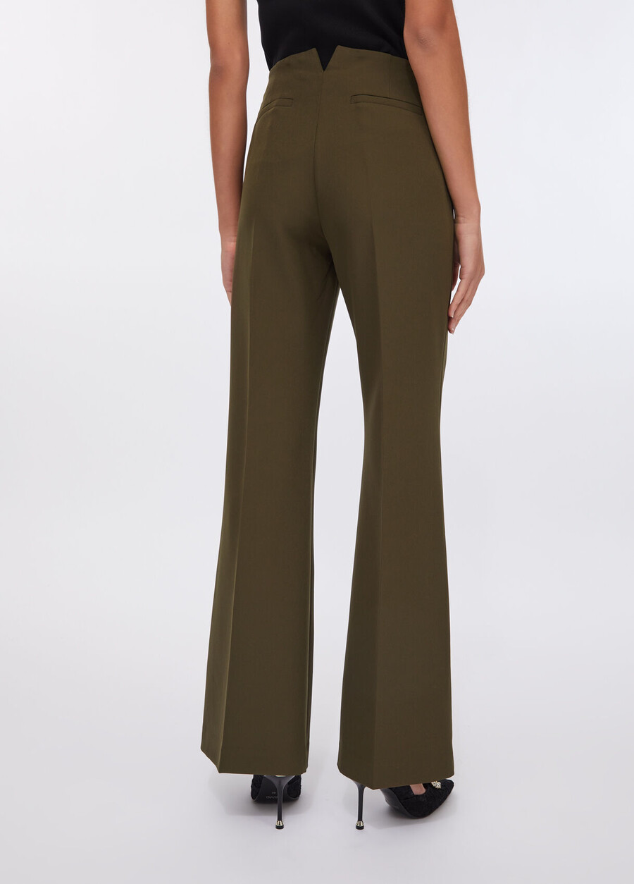 smart flared trousers