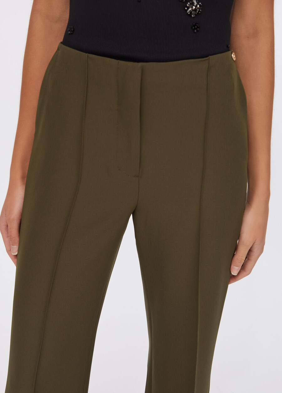 smart flared trousers