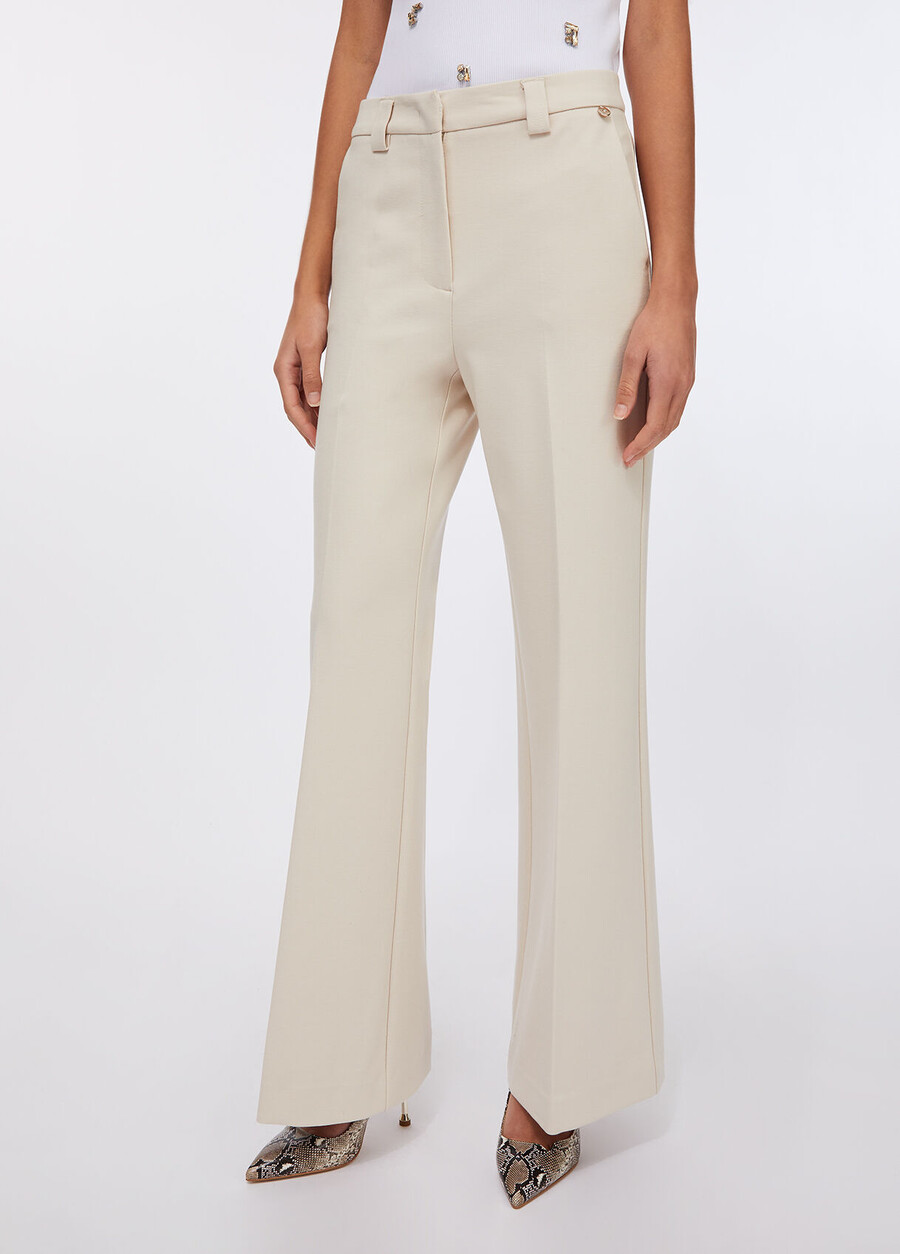 smart flared trousers