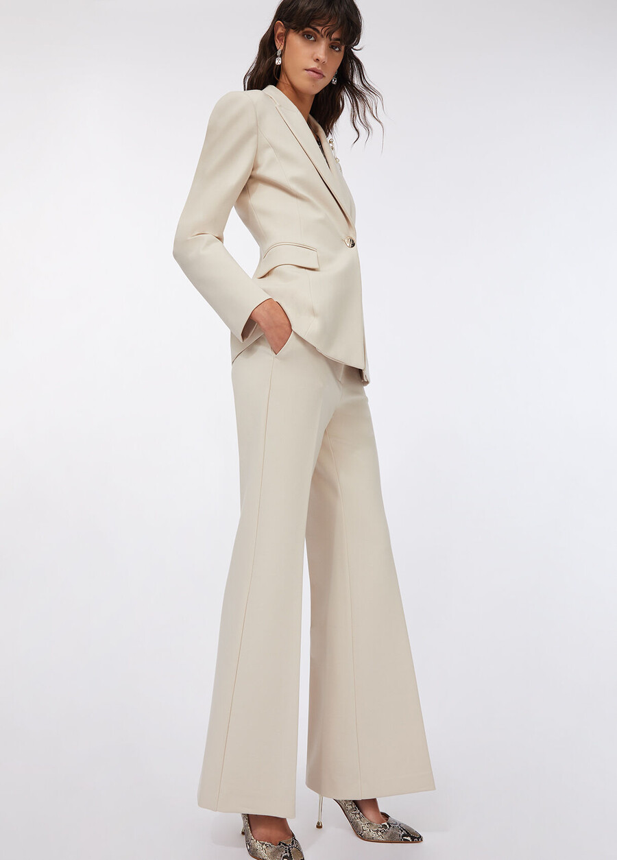 smart flared trousers