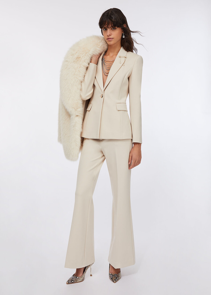 smart flared trousers